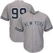 Aaron Judge New York Yankees Majestic Cool Base Player Replica- Gray Jersey