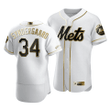 Mets Noah Syndergaard #34 Golden Edition White  Jersey , MLB Jersey