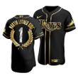 Men's Tampa Bay Rays Martin Luther King Black Special Golden Edition Jersey , MLB Jersey