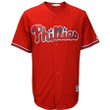 Jake Arrieta Philadelphia Phillies Majestic Fashion Official Cool Base Player Jersey - Scarlet , MLB Jersey