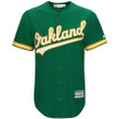 Oakland Athletics Majestic Big And Tall Cool Base Team Jersey - Green , MLB Jersey