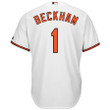 Tim Beckham Baltimore Orioles Majestic Home Cool Base Player Jersey - White Color , MLB Jersey