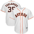 Justin Verlander Houston Astros Majestic Home Cool Base Player Jersey - White , MLB Jersey