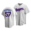 Men's Texas Rangers Joely Rodriguez #57 Cooperstown Collection White Home Jersey , MLB Jersey
