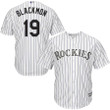 Charlie Blackmon Colorado Rockies Majestic Cool Base Player Jersey - White , MLB Jersey