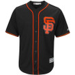 Evan Longoria San Francisco Giants Majestic Alternate Official Cool Base Replica Player Jersey - Black , MLB Jersey