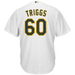 Andrew Triggs Oakland Athletics Majestic Home Cool Base Jersey - White , MLB Jersey
