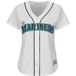 Ichiro Suzuki Seattle Mariners Majestic Women's Team Cool Base Player Jersey - White , MLB Jersey