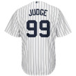 Aaron Judge New York Yankees Majestic Home Cool Base Player Jersey - White Navy , MLB Jersey