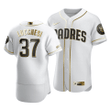Padres Joey Lucchesi Golden Edition White  Jersey , MLB Jersey