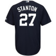 Giancarlo Stanton New York Yankees Majestic Cool Base Replica Player Jersey - Navy , MLB Jersey