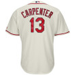 Matt Carpenter St. Louis Cardinals Majestic Cool Base Player Jersey - Cream , MLB Jersey