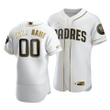 Padres Custom Golden Edition White  Jersey , MLB Jersey