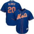 Pete Alonso New York Mets Majestic Big And Tall Cool Base Player Jersey - Royal , MLB Jersey