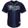 Tampa Bay Rays Majestic Big And Tall Cool Base Team Jersey - Navy , MLB Jersey