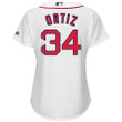 David Ortiz Boston Red Sox Majestic Women's Cool Base Player Jersey - White , MLB Jersey