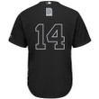 Tony Wolters Colorado Rockies Majestic 2020 Players' Weekend Replica Player Jersey - Black , MLB Jersey