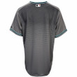 Arizona Diamondbacks Majestic Official Fashion Cool Base Replica Team Jersey - Gray Teal , MLB Jersey
