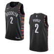 Men's Brooklyn Nets #2 Taurean Prince City Swingman Jersey - Black , Basketball Jersey