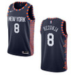 2019-20 Men's New York Knicks #8 Mario Hezonja City Edition Swingman Jersey - Navy , Basketball Jersey