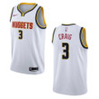 Men's Denver Nuggets #3 Torrey Craig Association Swingman Jersey - Wihte , Basketball Jersey
