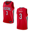 Men's New Orleans Pelicans #3 Josh Hart Statement Swingman Jersey - Red , Basketball Jersey