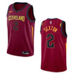 Men's Cleveland Cavaliers #2 Collin Sexton Icon Swingman Jersey - Maroon , Basketball Jersey