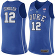 Male Duke Blue Devils Royal Kyle Singler College Basketball Performance Jersey