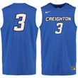 Creighton Bluejays #3 Royal Blue Basketball Jersey