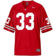 Ohio State Buckeyes #33 Pete Johnson Red Football Jersey
