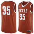 Male Texas Longhorns Orange NCAA Basketball Premier Tank Top Jersey