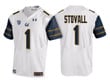 Male Cal Bears White Melquise Stovall PAC-12 College Football New-Season Road Jersey
