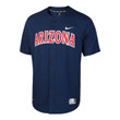Male Arizona Wildcats Navy NCAA Baseball Jersey , Baseball Uniform