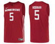 Washington State Cougars Cardinal Milan Acquaah College Basketball Jersey