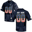 Youth Notre Dame Fighting Irish Navy Blue Custom College Football Limited Jersey , Notre Dame Football Jersey Custom