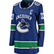 Henrik Sedin Vancouver Canucks Wairaiders Women's Home Breakaway Player Jersey - Blue , NHL Jersey, Hockey Jerseys