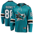 Brent Burns San Jose Sharks Wairaiders Breakaway Player Jersey - Teal , NHL Jersey, Hockey Jerseys