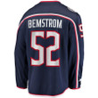 Emil Bemstrom Columbus Blue Jackets Wairaiders Home Breakaway Player Jersey - Navy , NHL Jersey, Hockey Jerseys
