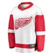 Men's Detroit Red Wings Wairaiders Away Breakaway Custom Jersey - White , NHL Jersey, Hockey Jerseys