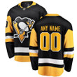 Men's Pittsburgh Penguins Wairaiders Home Breakaway Custom Jersey - Black , NHL Jersey, Hockey Jerseys