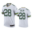 Green Bay Packers A.J. Dillon White Color Rush Legend Jersey