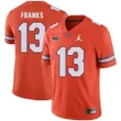 Men’s Florida Gators 13 Feleipe Franks Orange NCAA Jersey Jersey , NCAA jerseys