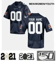 Men Auburn Tigers Custom Name and Number NCAA College Football Team Jersey Navy Jersey , NCAA jerseys , Custom Auburn Jersey For Sale