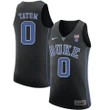 Male Duke Blue Devils Black Jayson Tatum College Basketball Performance Jersey , NCAA jerseys