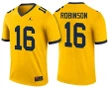 Male Michigan Wolverines Maize Denard Robinson NCAA Football Jersey , NCAA jerseys