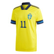 Sweden National Team Ibrahimovic #11 2021 Home Jersey , Football Jersey , Football Jersey
