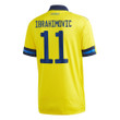 Sweden National Team Ibrahimovic #11 2021 Home Jersey , Football Jersey , Football Jersey