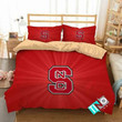 NCAA NC State Wolfpack 1 Logo N 3D Personalized Customized Bedding Sets Duvet Cover Bedroom Set Bedset Bedlinen