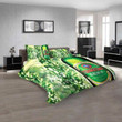 Beer Brand Tsingtao Beer 2N 3D Customized Personalized  Bedding Sets