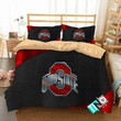 NCAA Ohio State Buckeyes 2 Logo N 3D Personalized Customized Bedding Sets Duvet Cover Bedroom Set Bedset Bedlinen